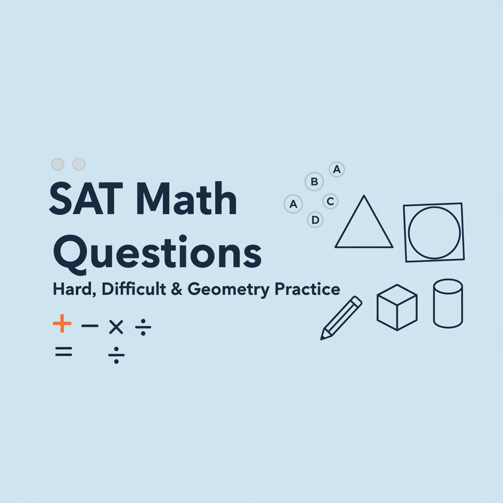 Hardest SAT Math Questions 