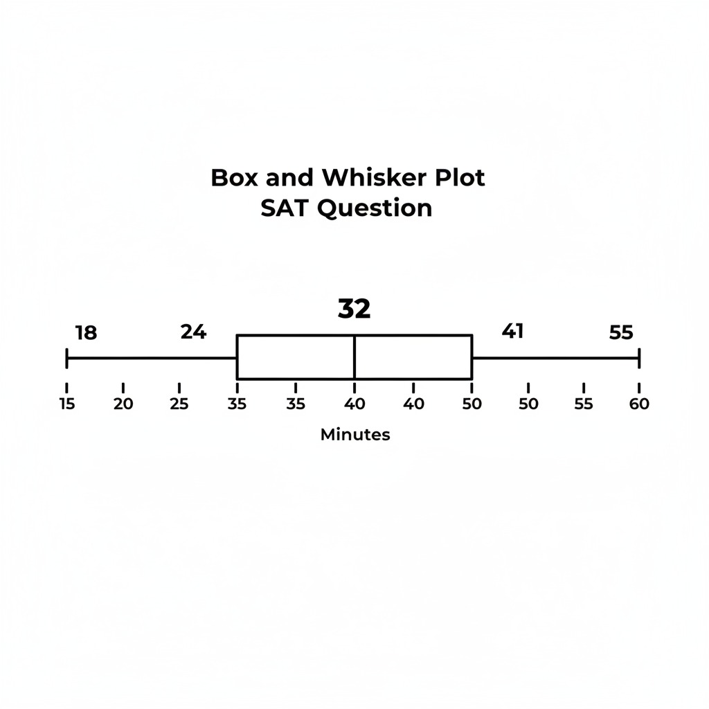 Box and Whisker Plot SAT Question